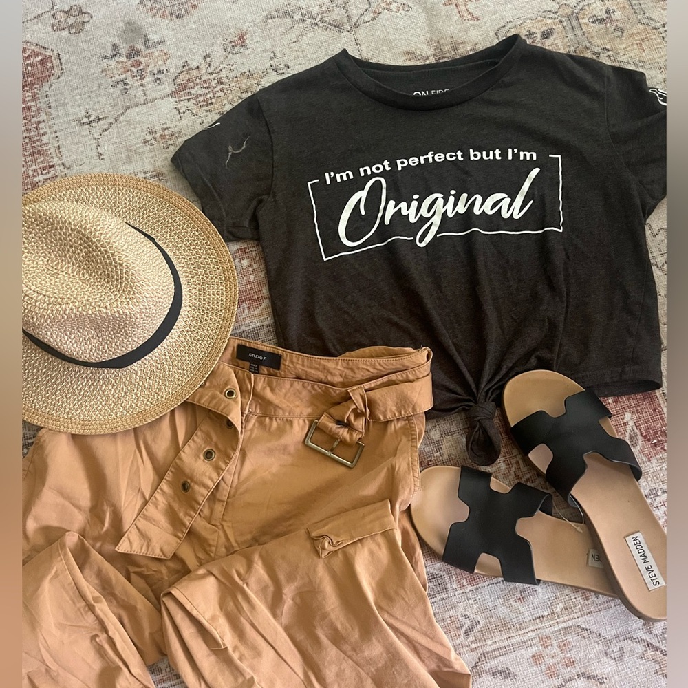 On Fire Original cropped T